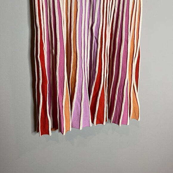 525 America colorful pleated skirt - Picture 3 of 8